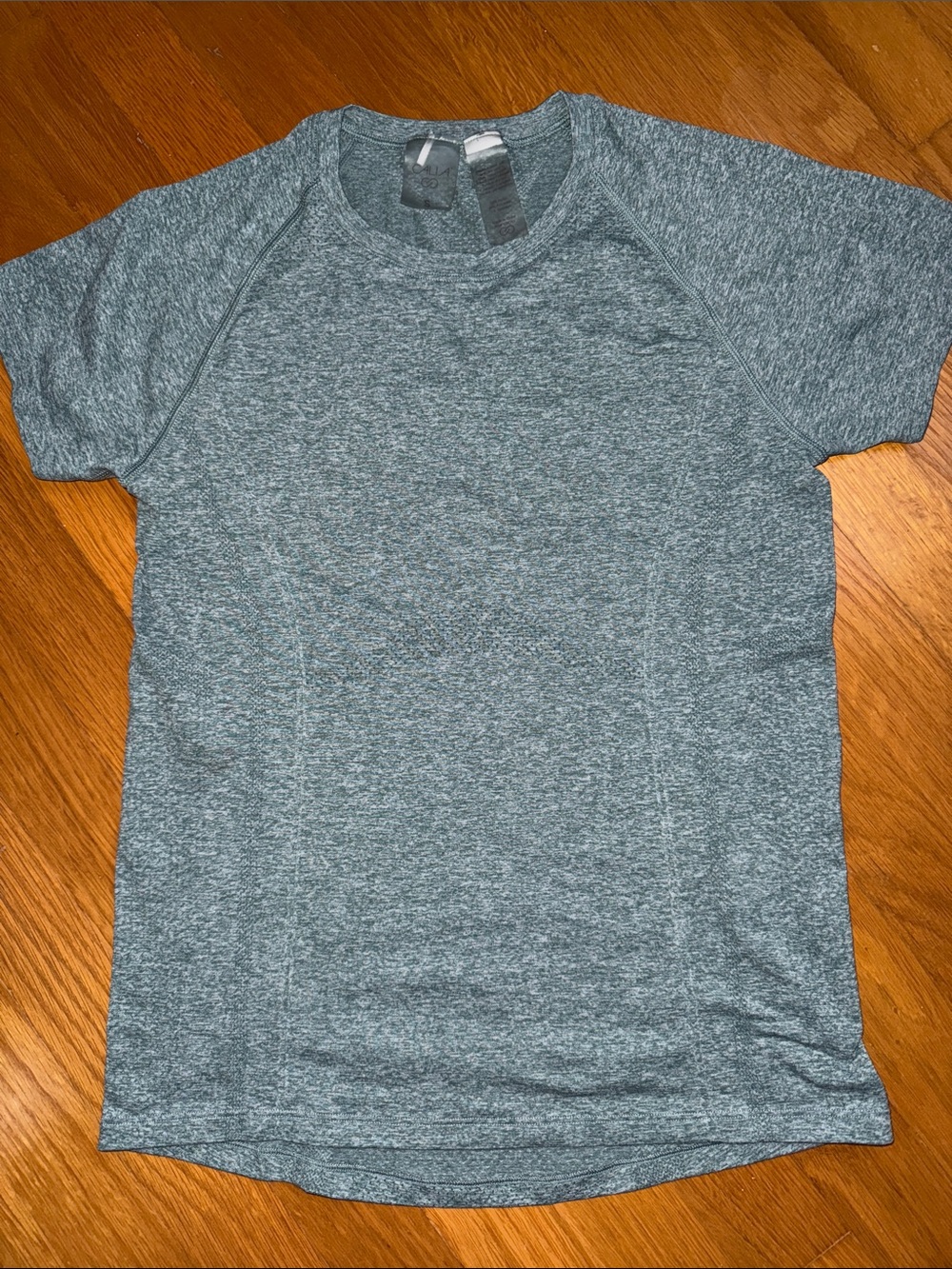Calia Focus Seemless Green Short-Sleeve Athletic Tee | Small